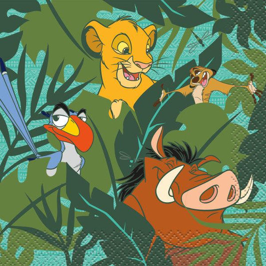 Disney Lion King Beverage Napkins, 16ct