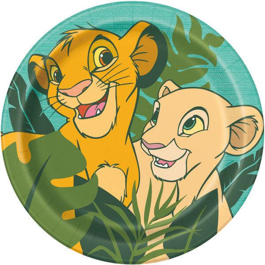 Disney Lion King Round 9" Lunch Plates, 8ct