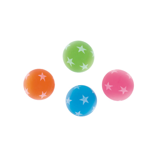 Glow in the Dark Bounce Ball Favors, 4ct