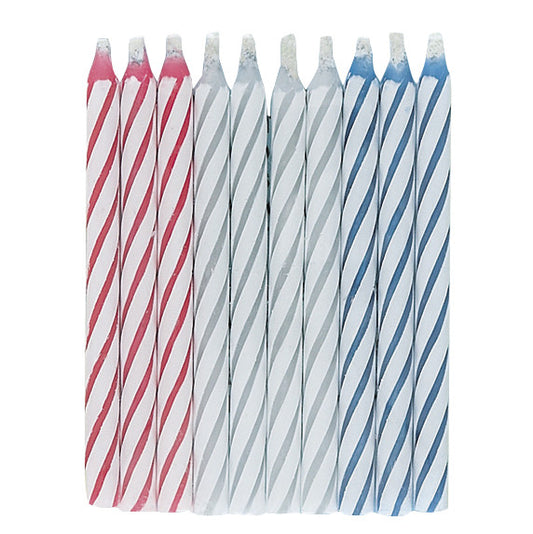 Multicolor Magic Birthday Candle, 10ct