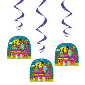 Encanto Hanging Swirl Decorations, 26", 3ct